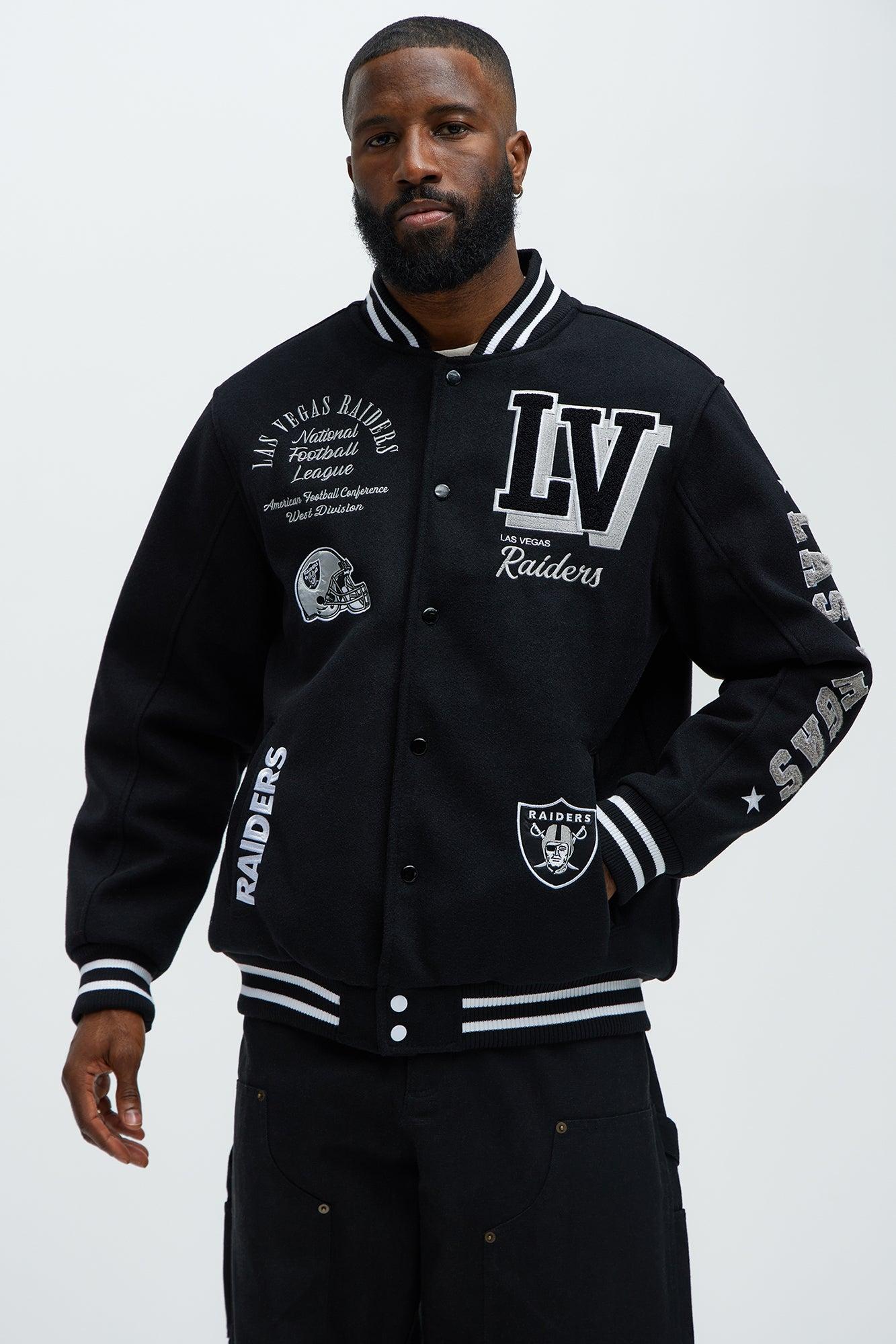 Raiders Touchdown Jacket - Black Product Image