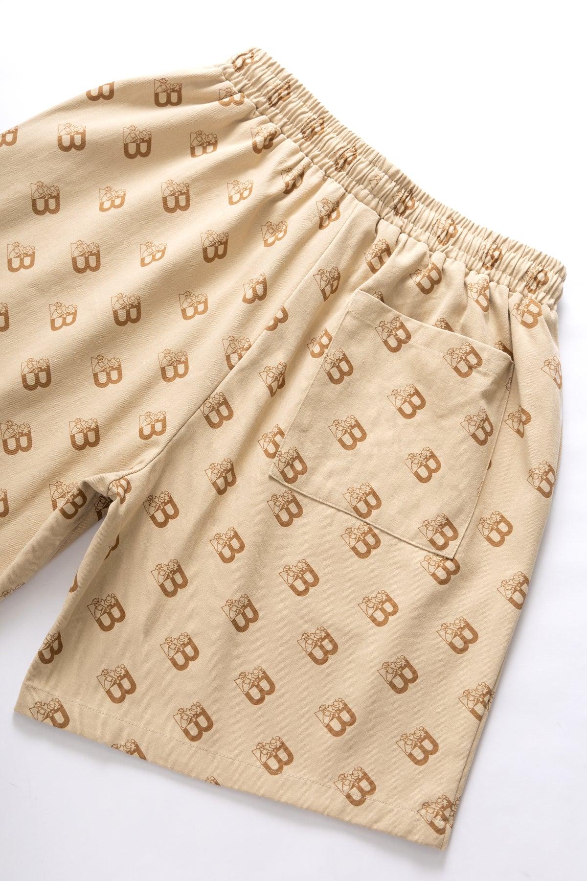 Blacksmith - All Over Grafter Shorts - Tan Product Image