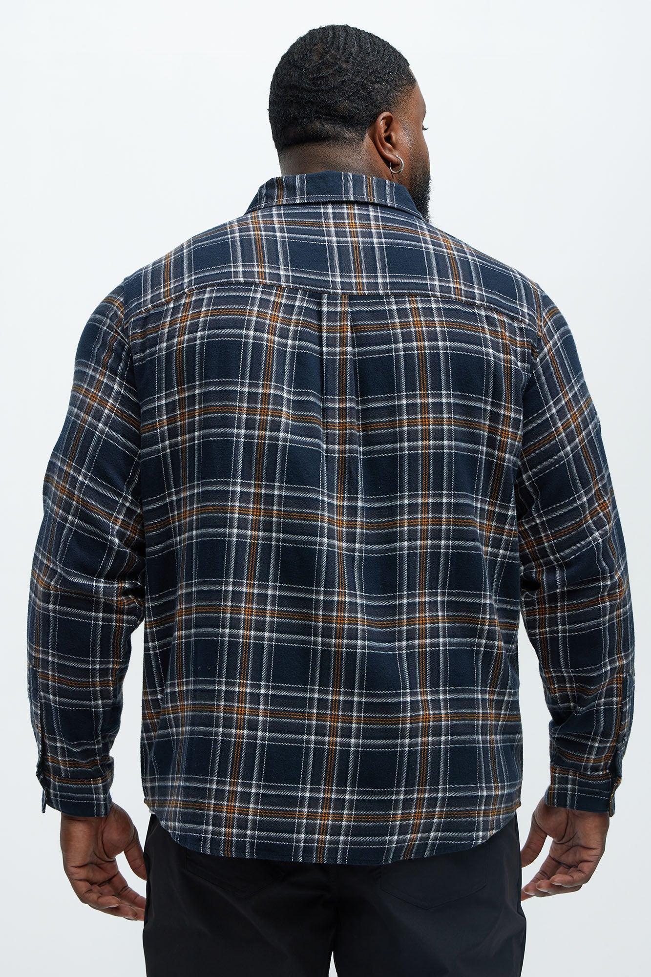 Mansen Flannel Shirt - Black/combo Product Image