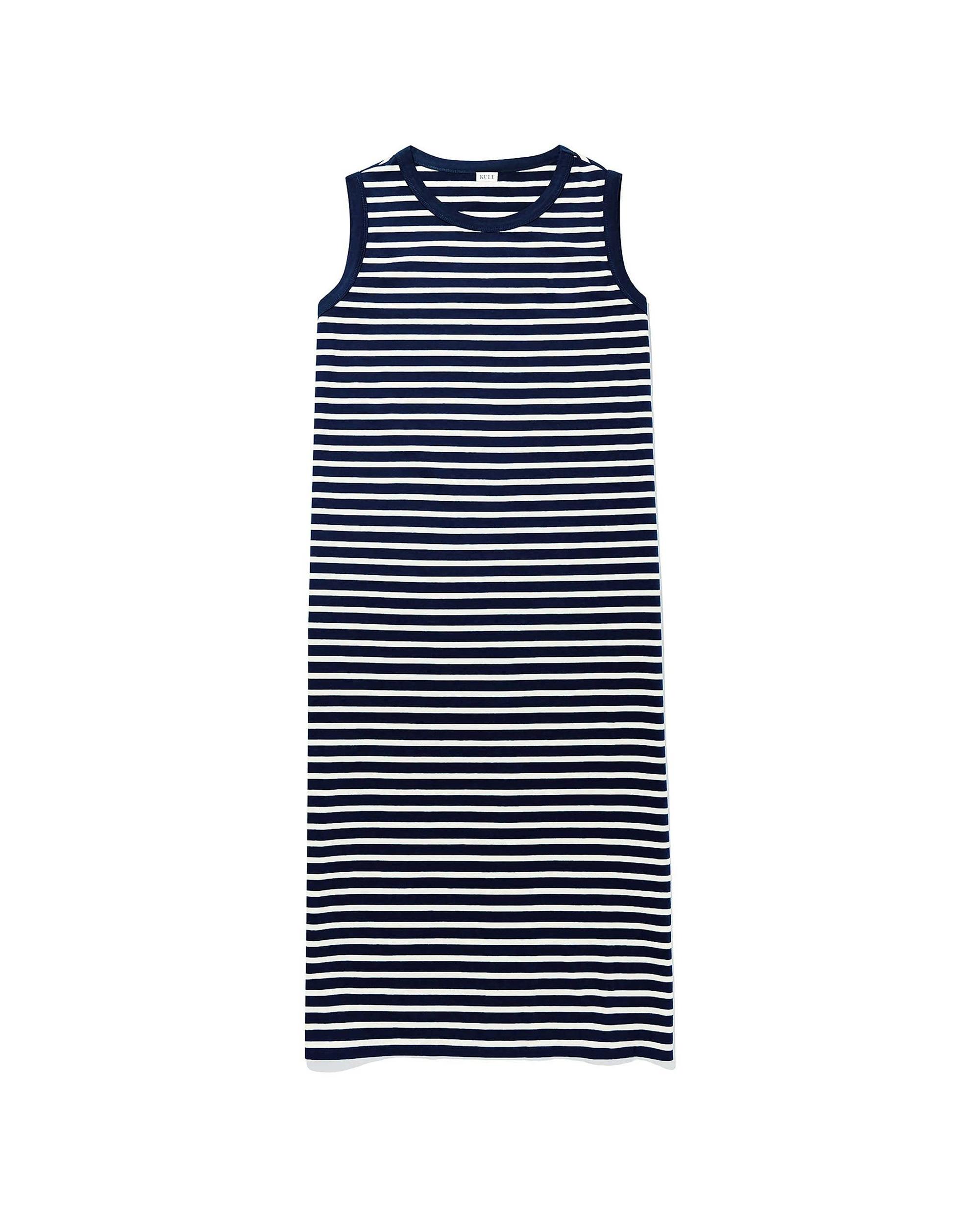 The Tank Dress - Navy/Cream Female Product Image