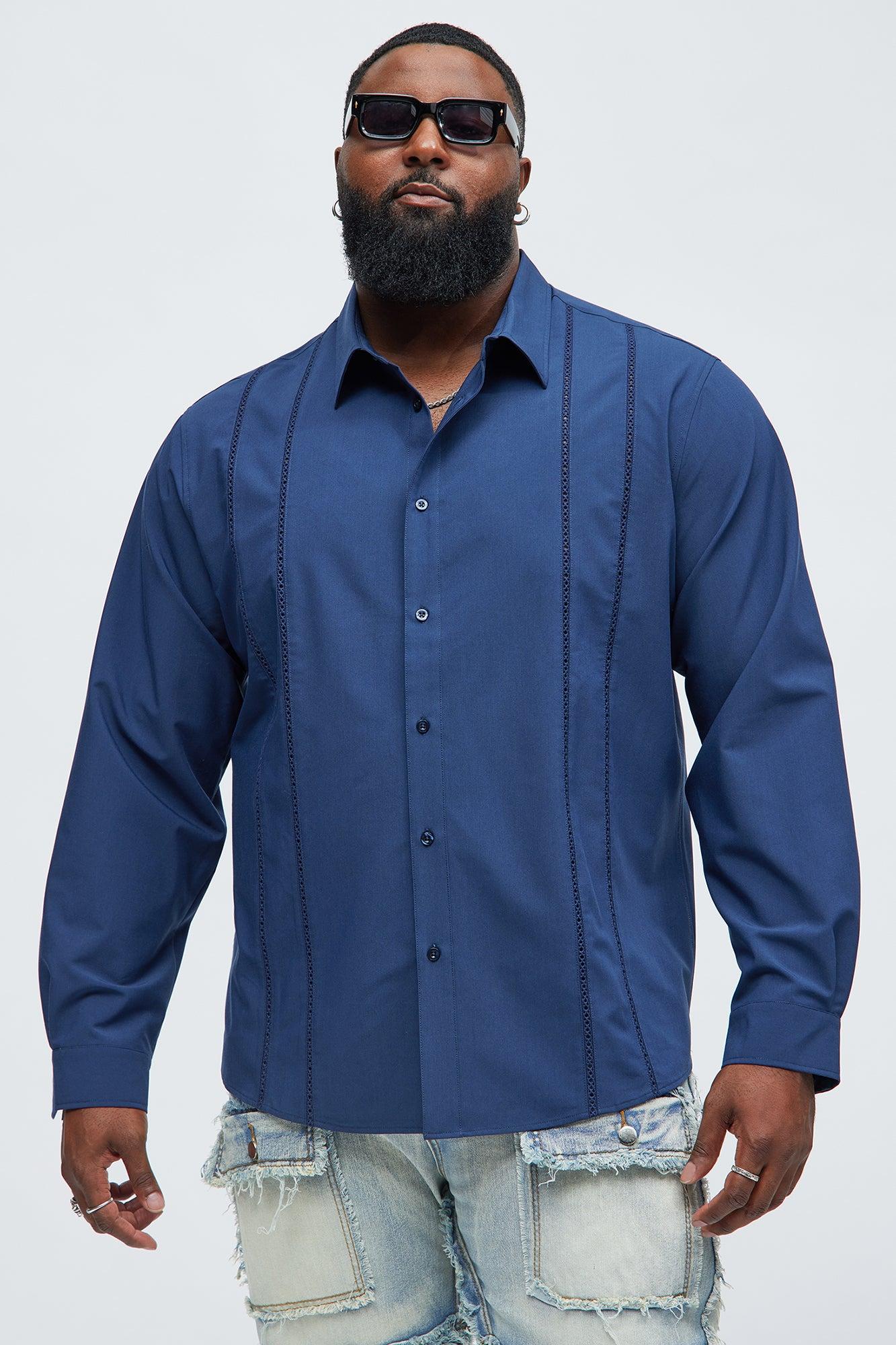 Ivy League Dress Shirt - Navy Product Image