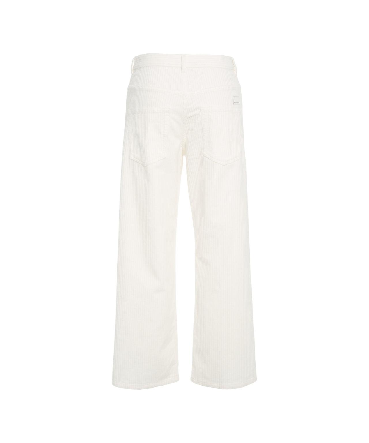 Wide leg cord pants Product Image