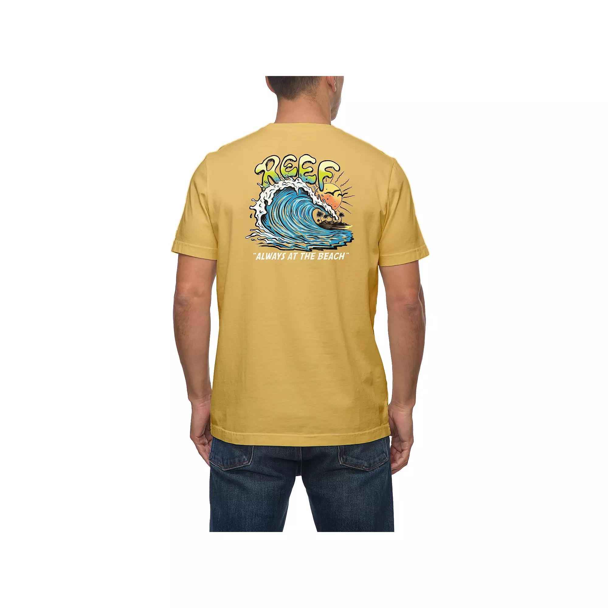 Men's REEF Woven Graphic Tee,  Product Image