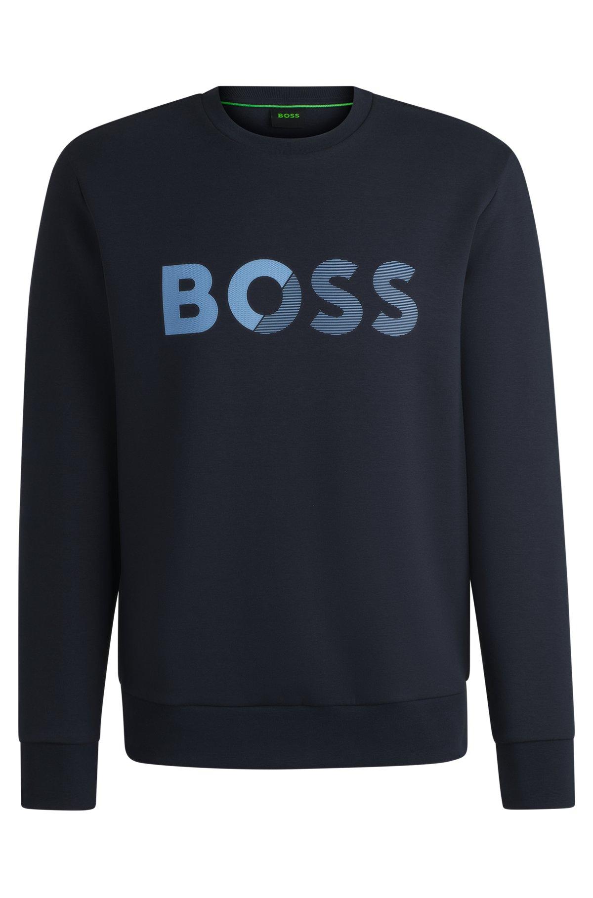Regular-fit sweatshirt with logo print Product Image