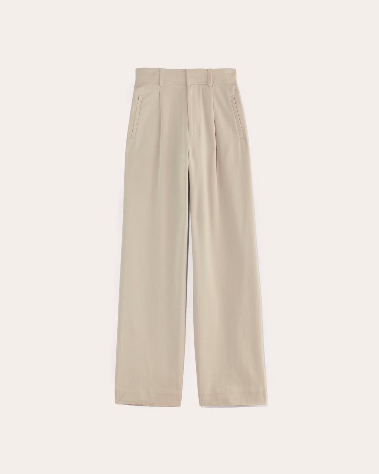 Womens Draper Pleated Pant in Buttersmooth by Everlane Product Image