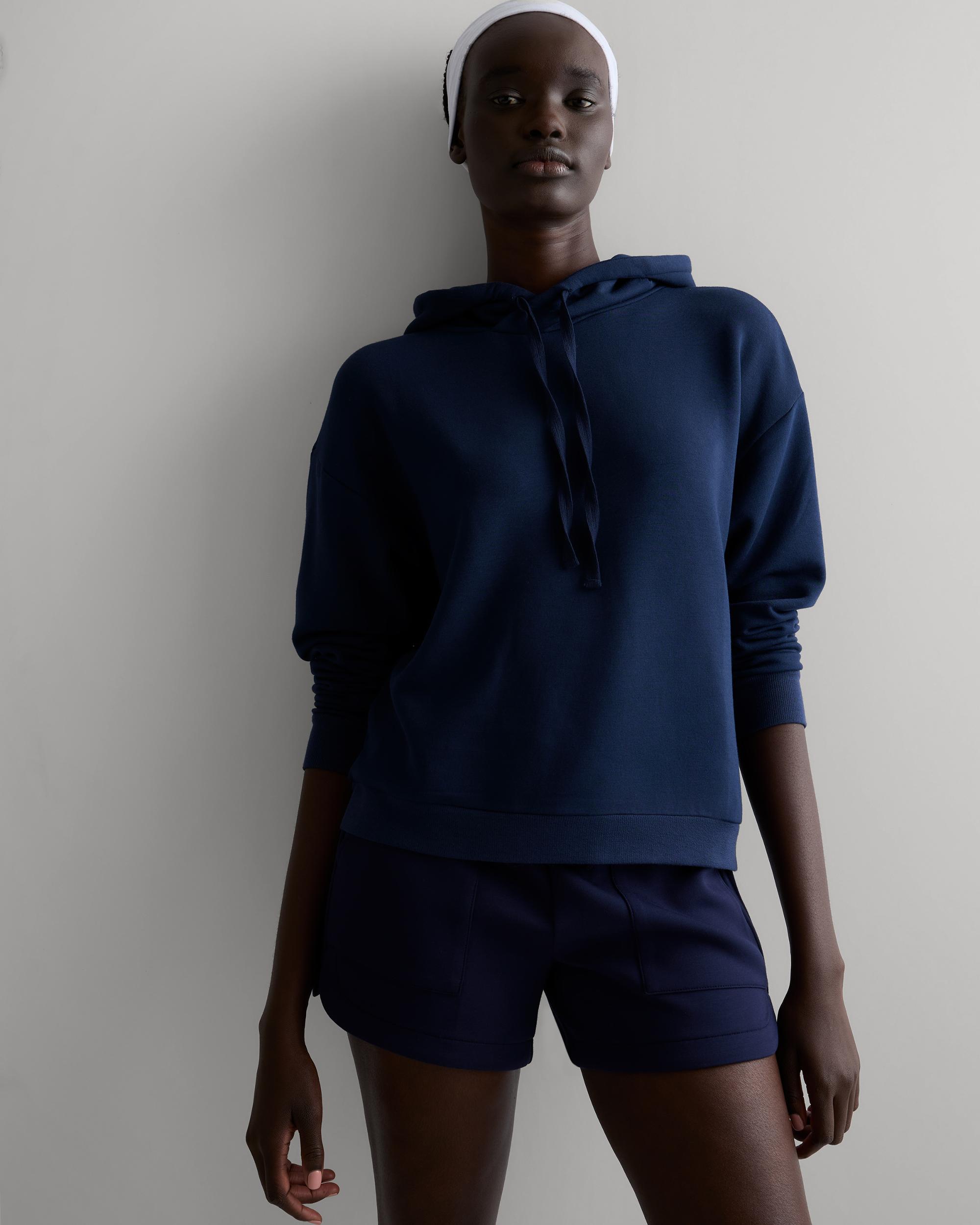 Quince | Women's SuperSoft Fleece Pullover Hoodie Sweatshirt Size XL, Lenzing Modal Product Image