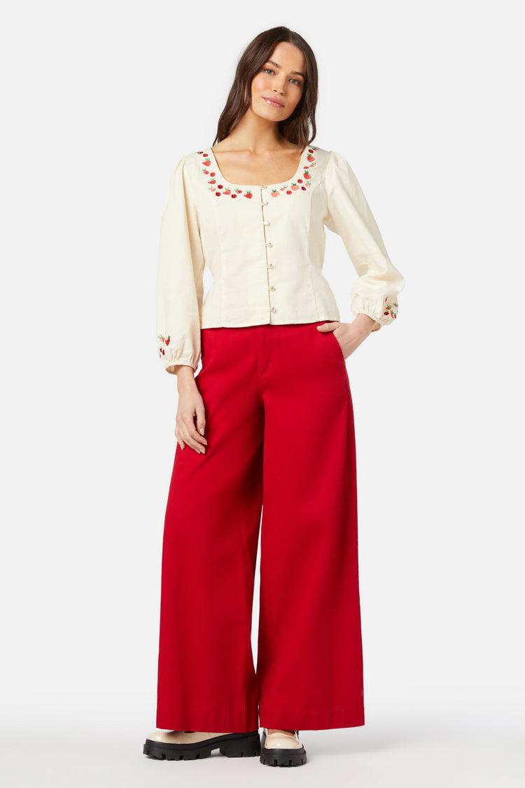 Bessie Embroidered Top Product Image