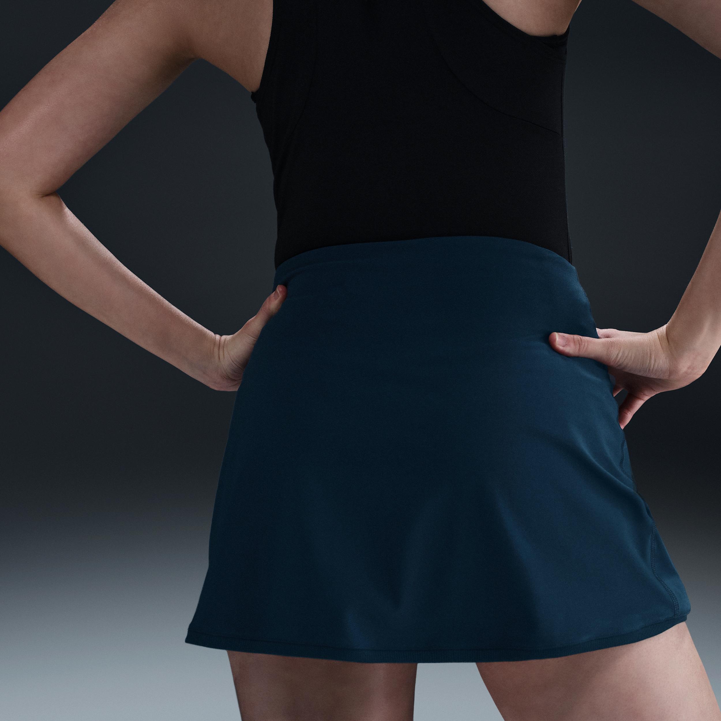 Nike Womens Victory Dri-FIT Straight Tennis Skirt | FD5574-010 Product Image