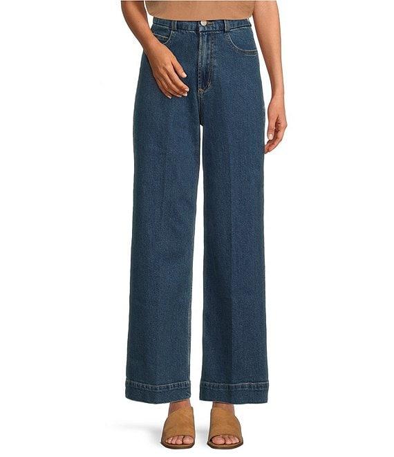 Dear John Audrey High-Rise Wide-Leg Full Length Jeans Product Image