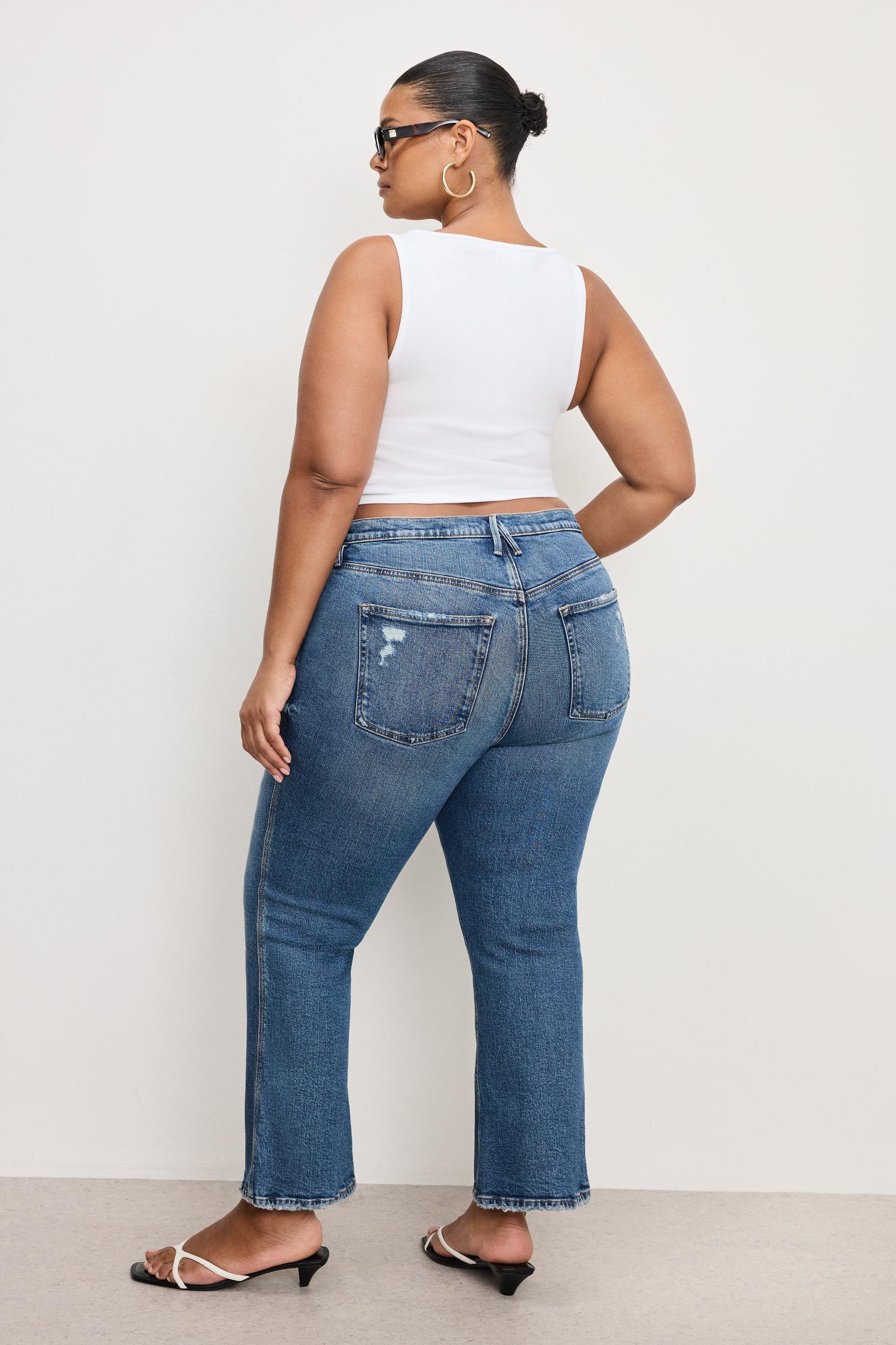 GOOD KICK FLARE JEANS | INDIGO1014 Product Image