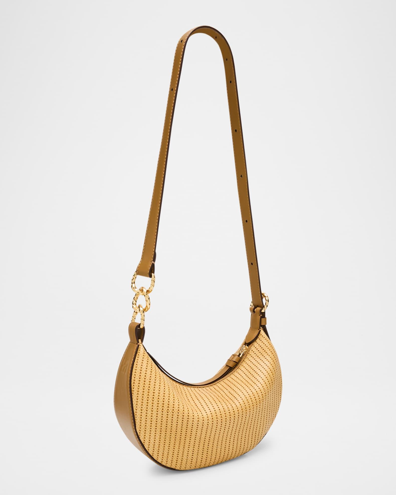 Twyla Perforated Leather Shoulder Bag Product Image