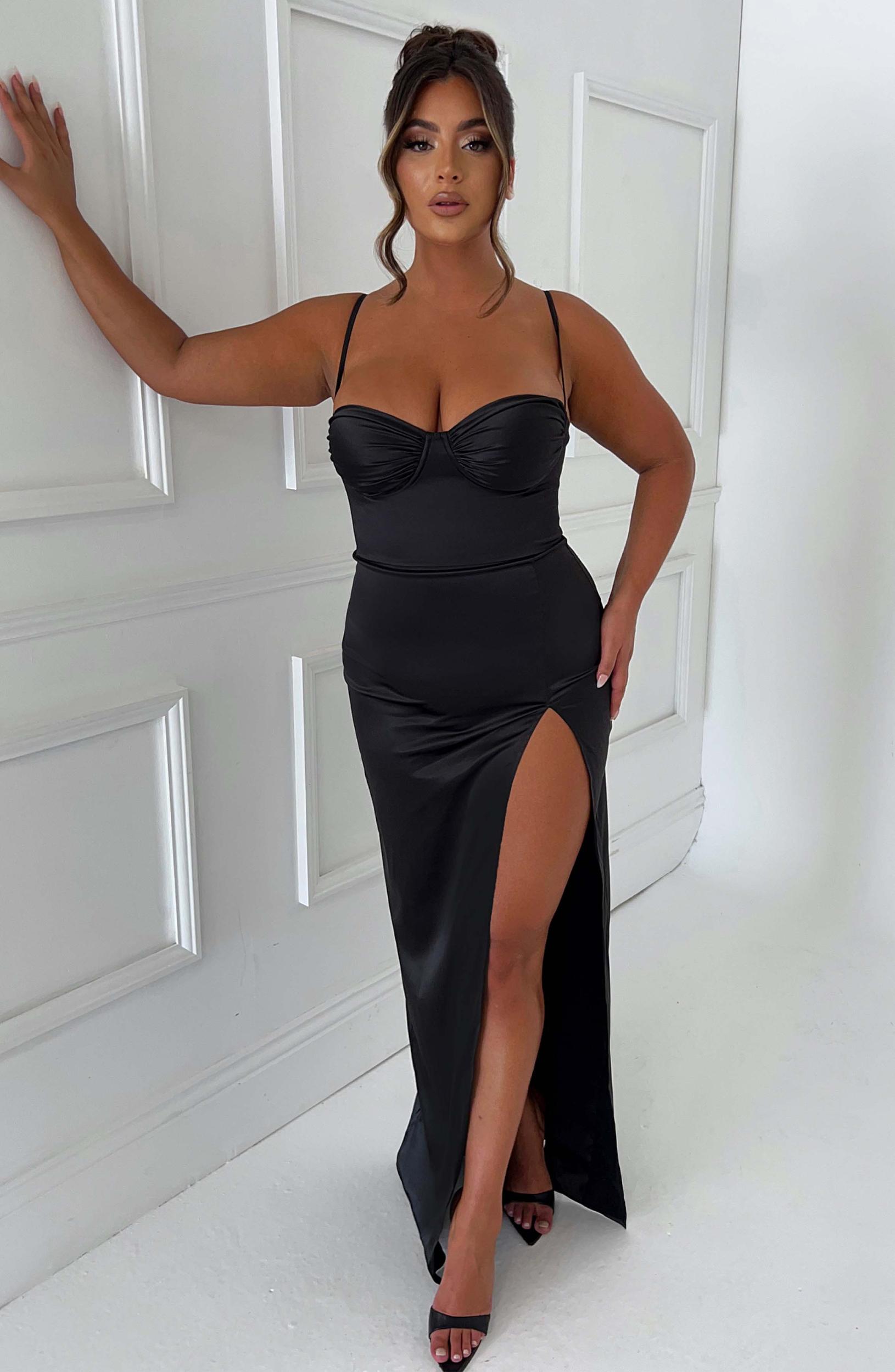 Alora Maxi Dress - Black Product Image