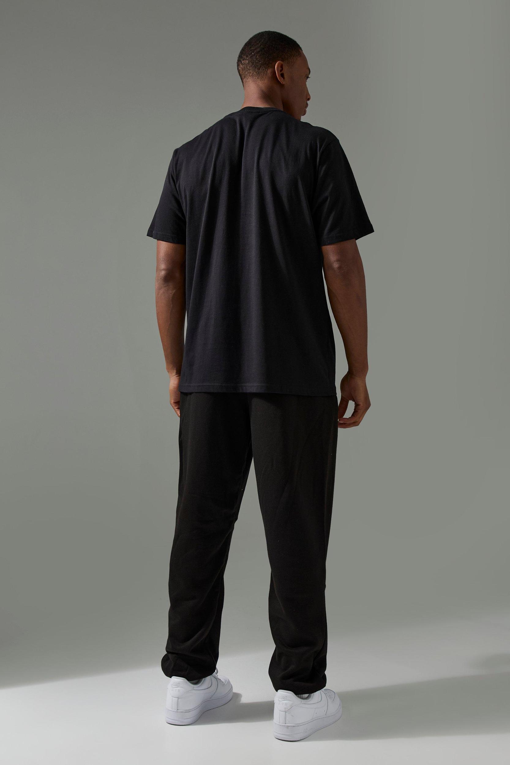 Man Active Workout Championship Regular Fit T-shirt | boohooMAN USA Product Image