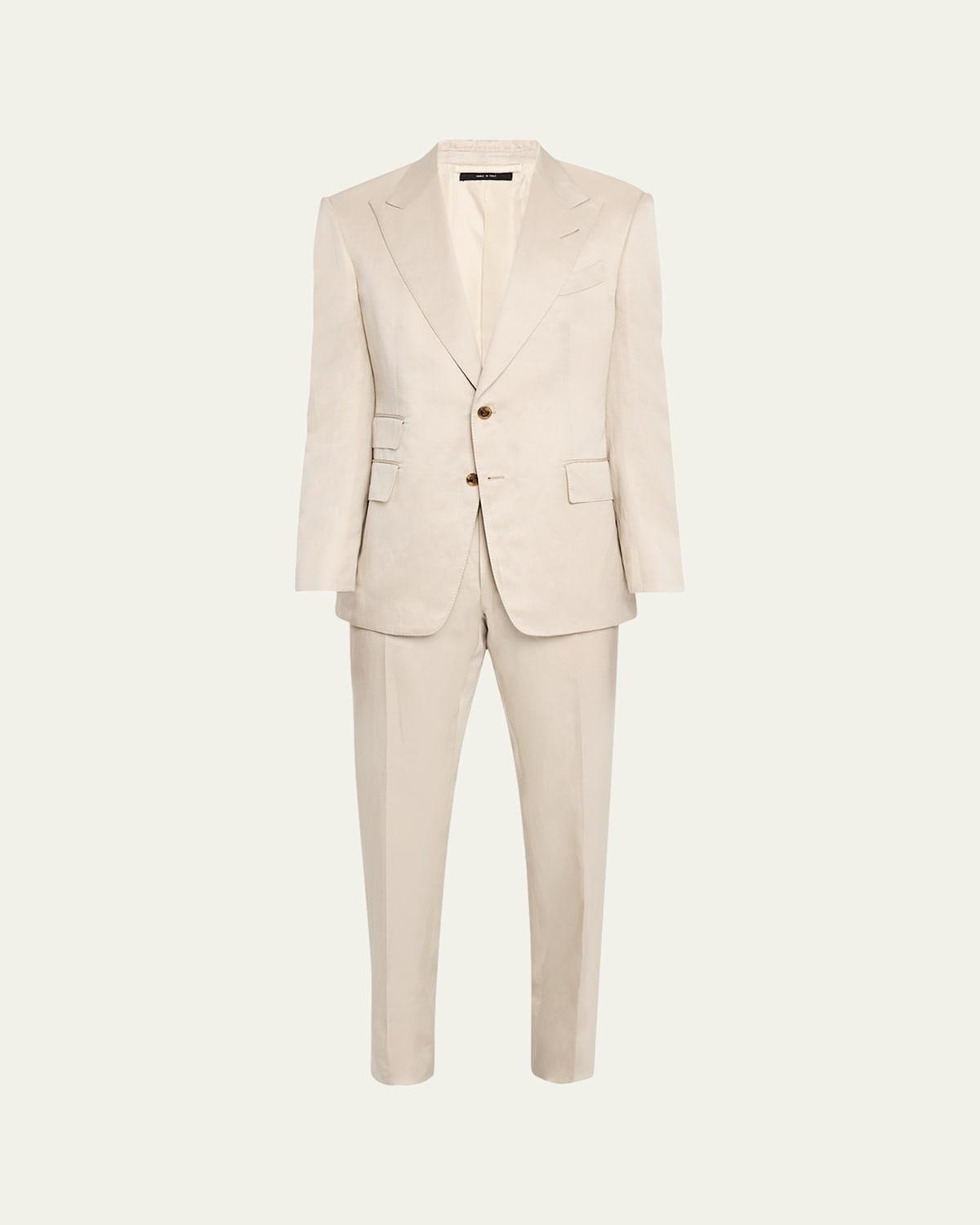 Mens Shelton Silk Twill Suit Product Image