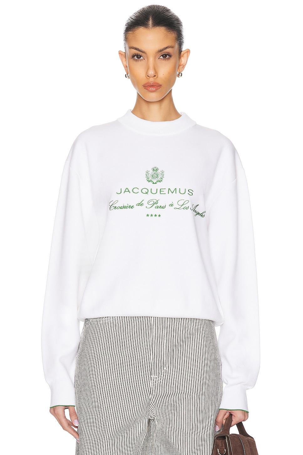 logo-embroidered sweatshirt Product Image