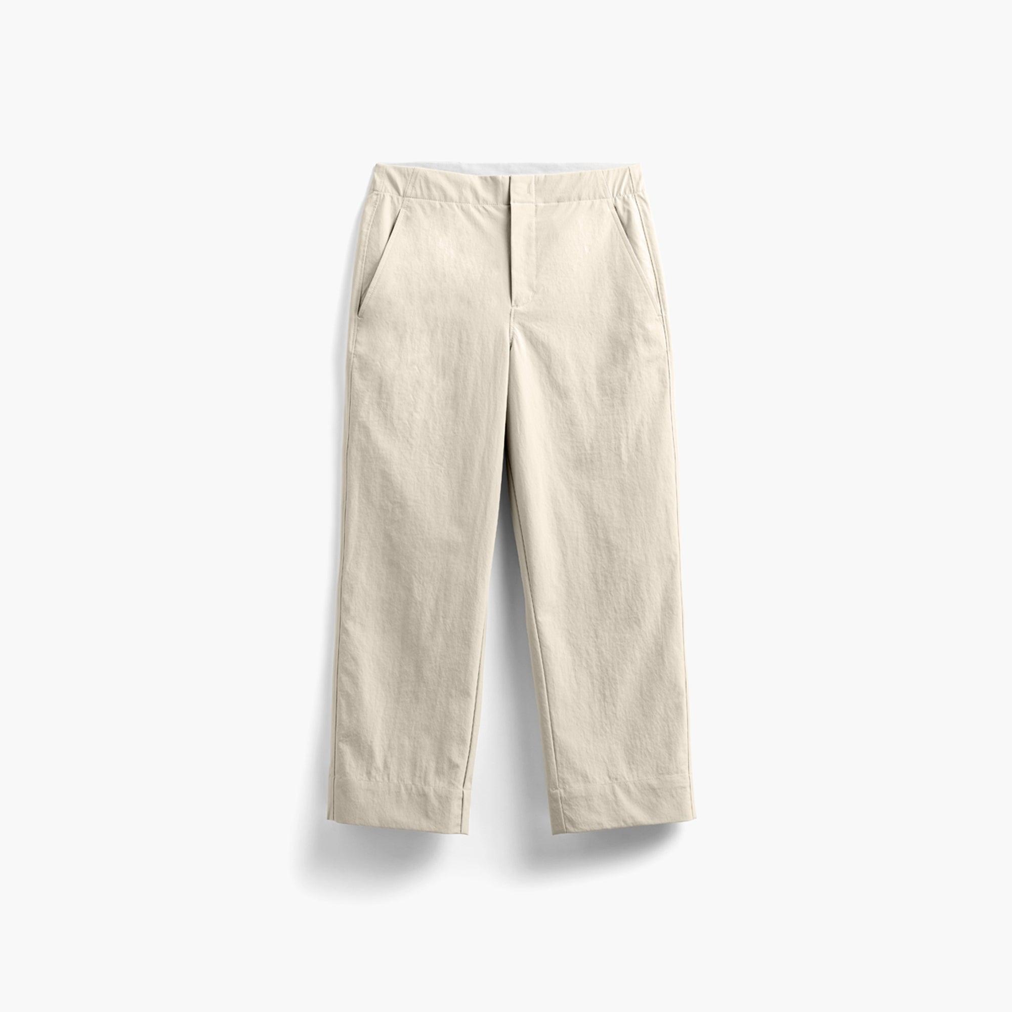 Women's Pace Poplin Cropped Chino - Buff Female Product Image