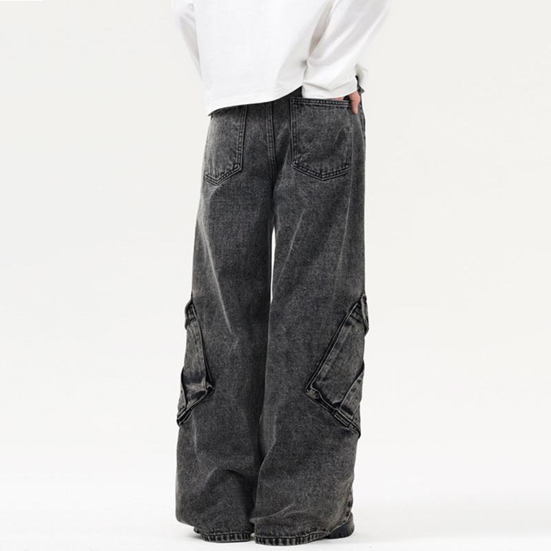 Retro Street Work Jeans Product Image