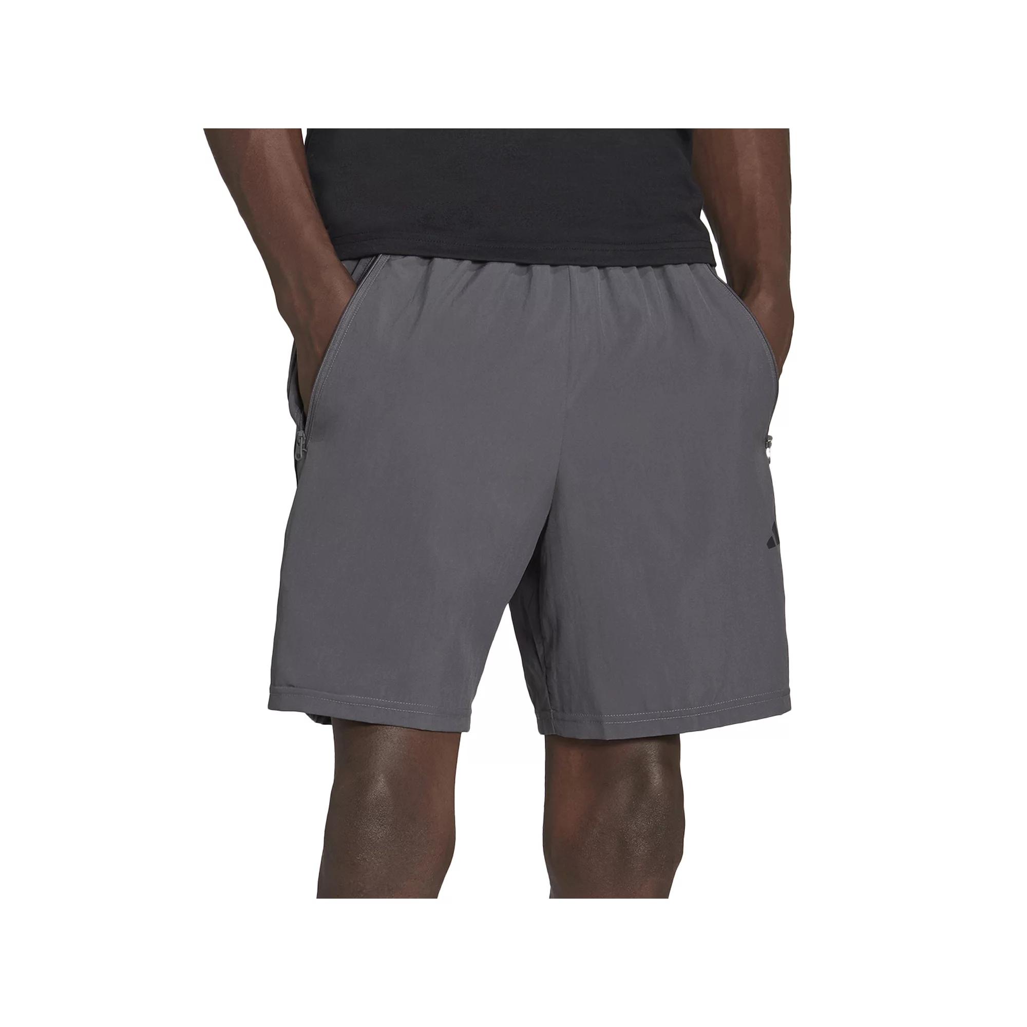 Men's adidas Train Essentials Woven Training Shorts, Size: Small, Gray Five Product Image