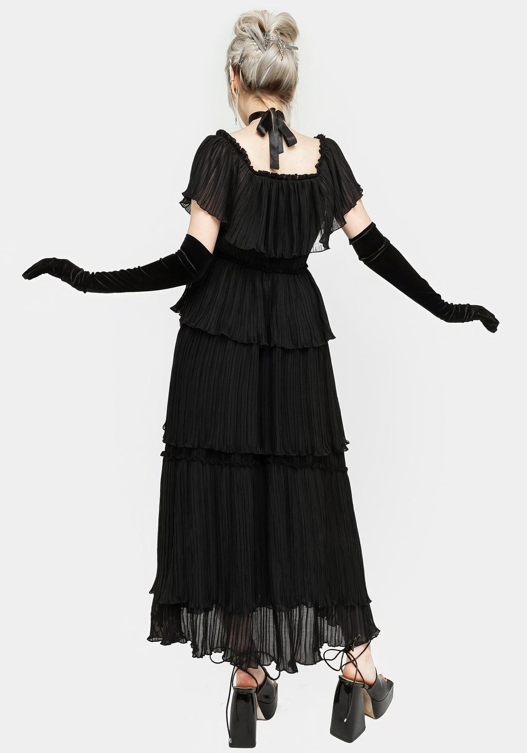 Thornhille Tulle Tiered Midaxi Dress Product Image