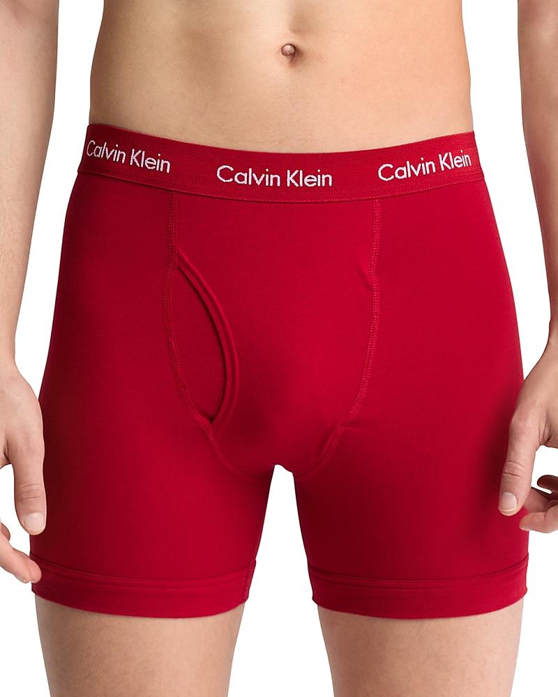 Calvin Klein Cotton Stretch Moisture Wicking Boxer Briefs, Pack of 3 Product Image