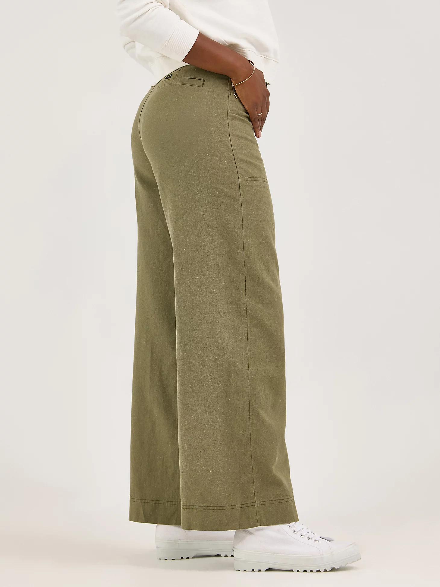Women's Legendary High Rise Drapey Trouser Pant | Women's Pants | Lee® Product Image