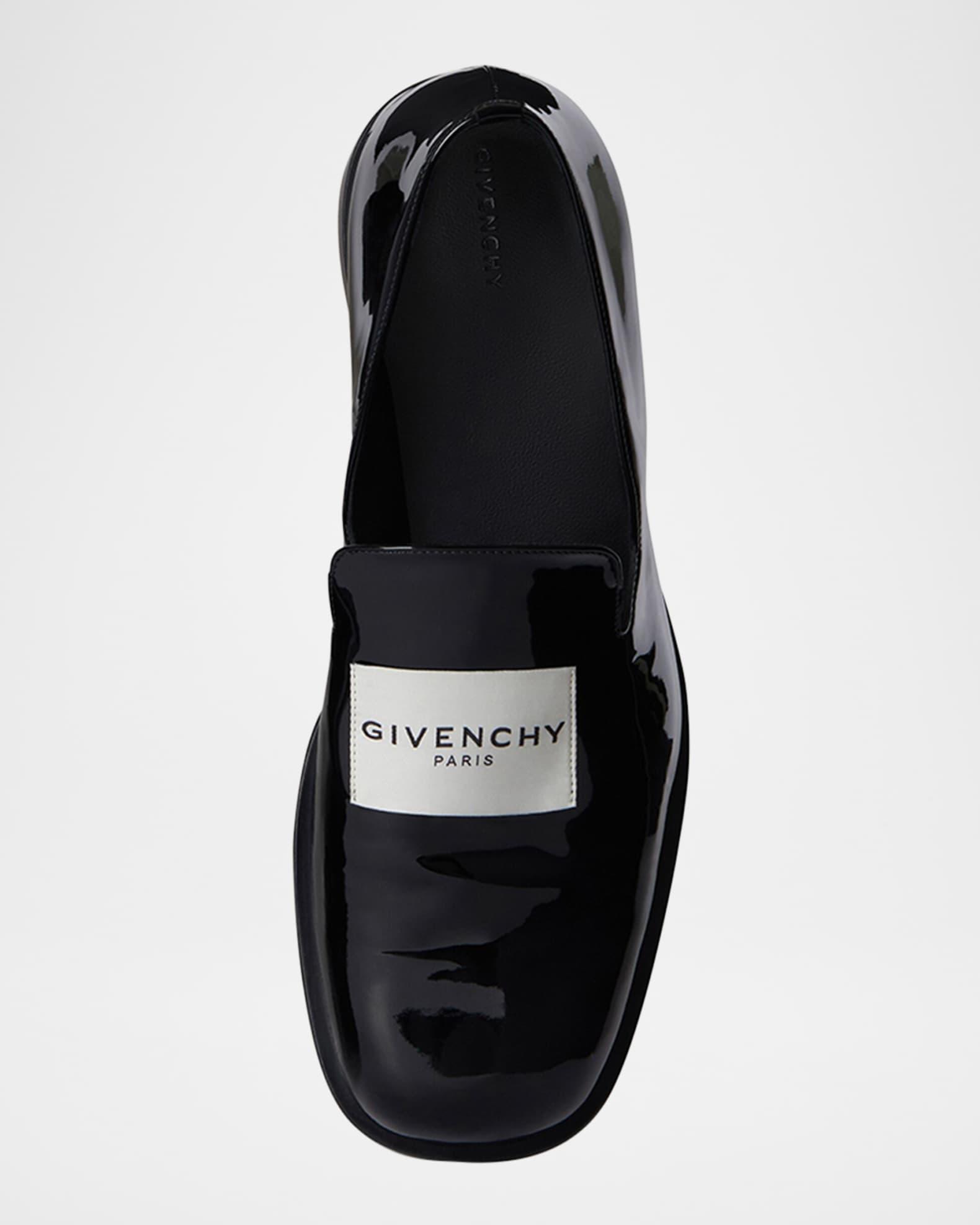 Men's Patent Leather Label Loafers Product Image