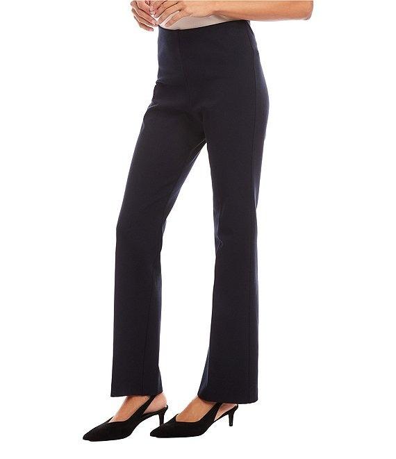 Karen Kane Petite Size Double Stretch Twill High Rise Bootcut Pull-On Pants Product Image