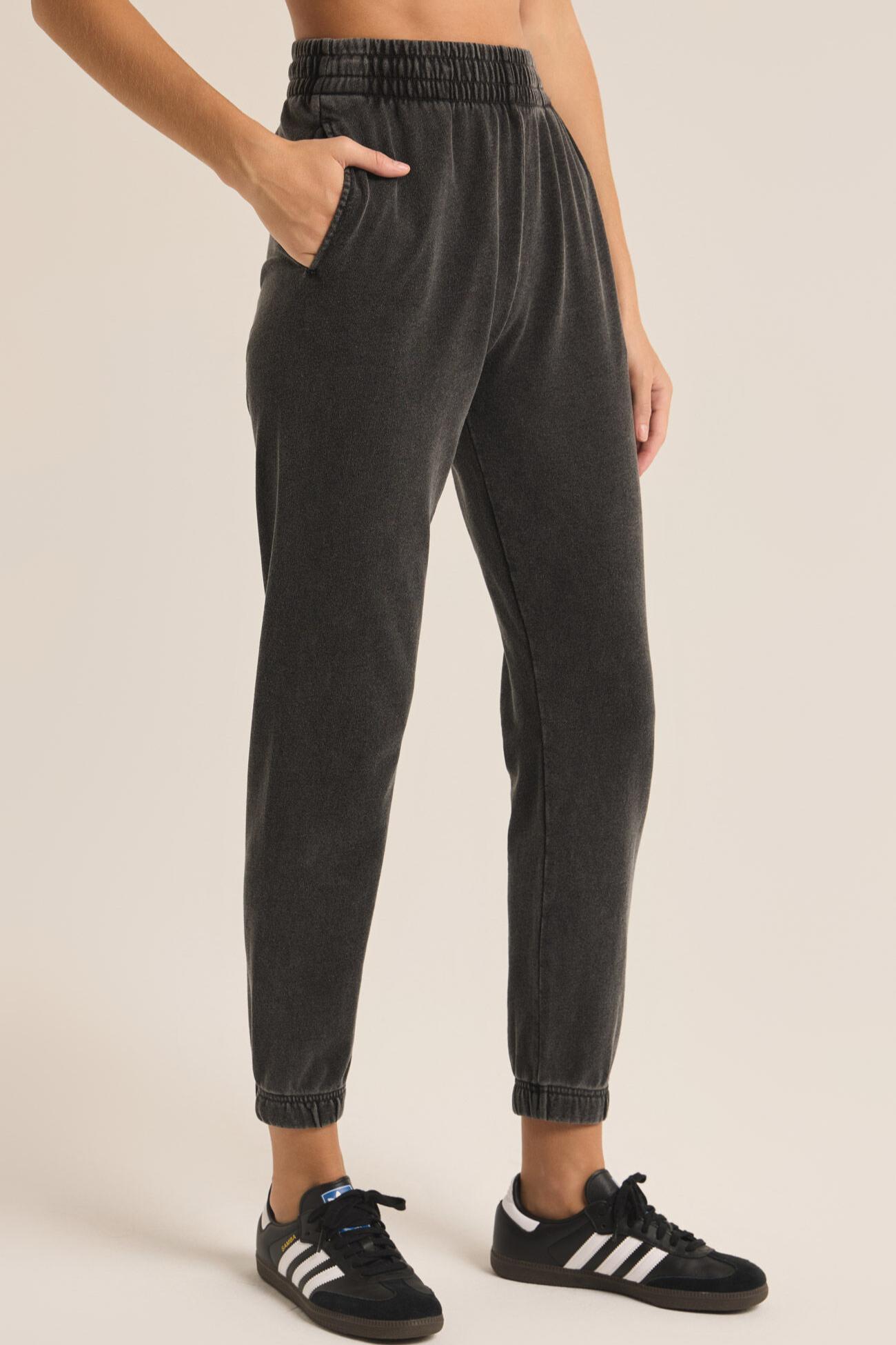 Slim Knit Denim Jogger Product Image