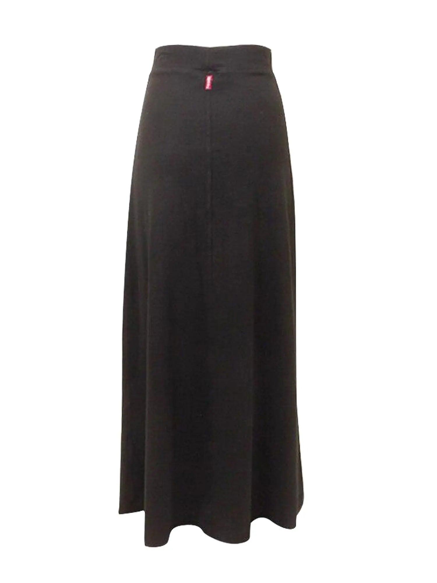 Hard Tail Flat Waist Sweep Skirt B-143 Product Image