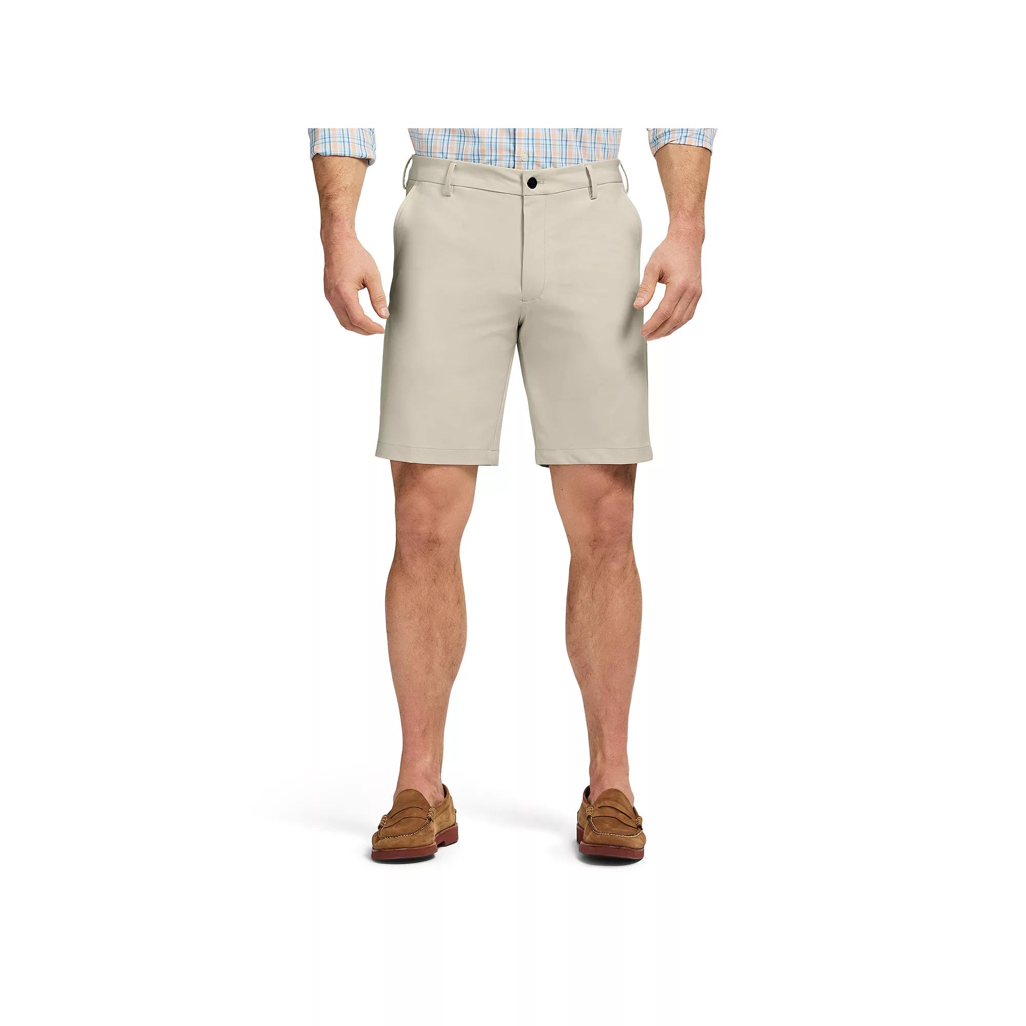 Men's IZOD Traveler Shorts, Size: 34, Plaza Brown Product Image