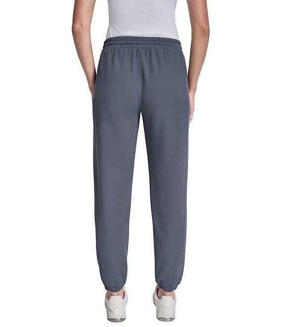 DKNY Sport by Donna Karan Coordinating Highline Ribbed Mid Rise Joggers Product Image