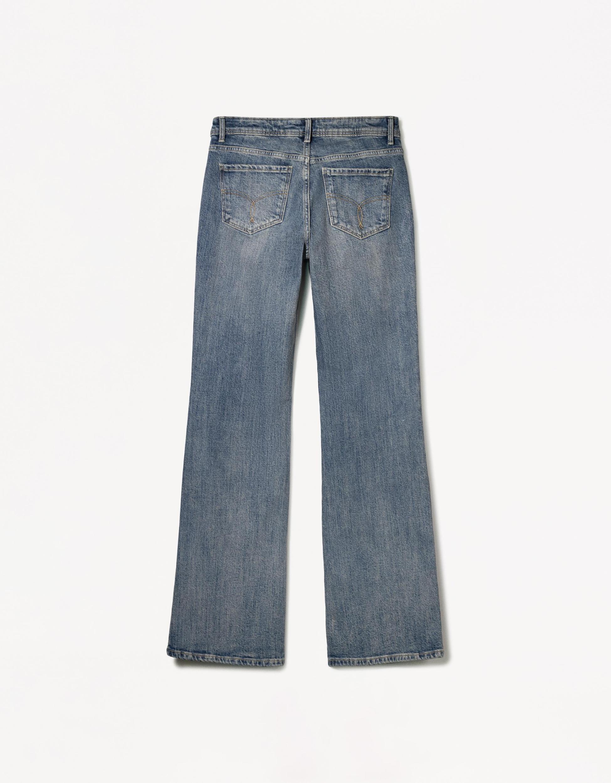 Low waist boot-cut jeans Product Image
