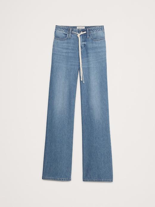 Loose Drawstring Jean Product Image