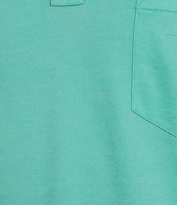 Roundtree & Yorke TravelSmart Easy-Care Performance Short Sleeve Solid Birdseye Polo Shirt Product Image