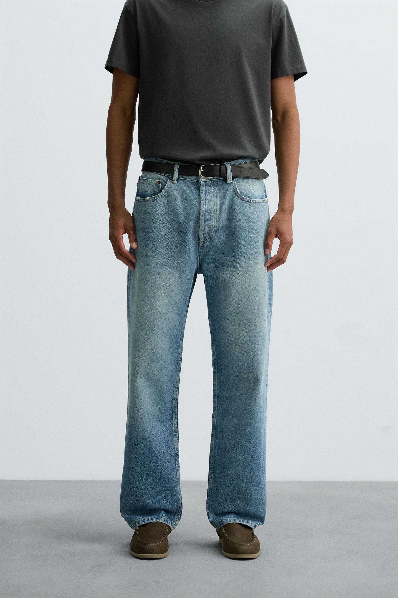 STRAIGHT ANKLE FIT JEANS Product Image