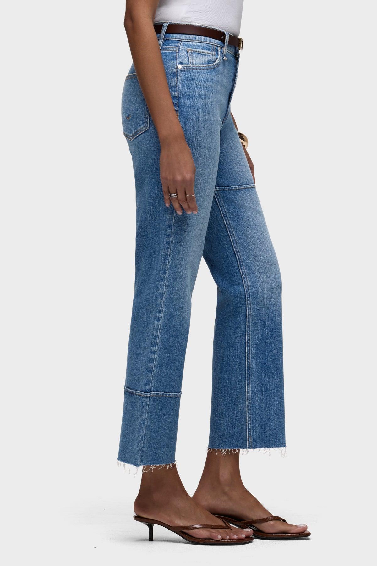 Remi Pintucked Straight Ankle Female Product Image