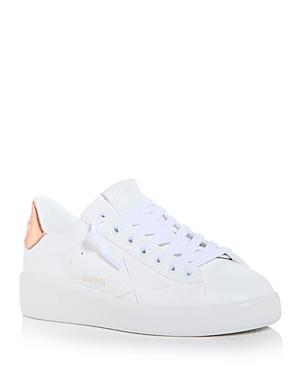 Golden Goose Womens Purestar Low Top Sneakers Product Image