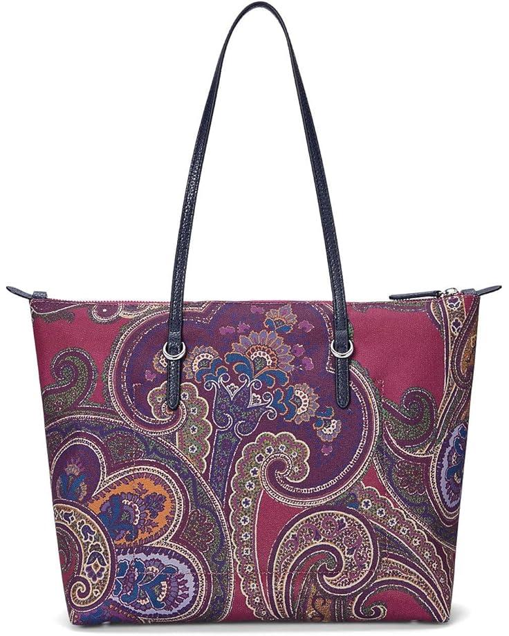 Mini Woven Tote: Narrow Stripe Product Image