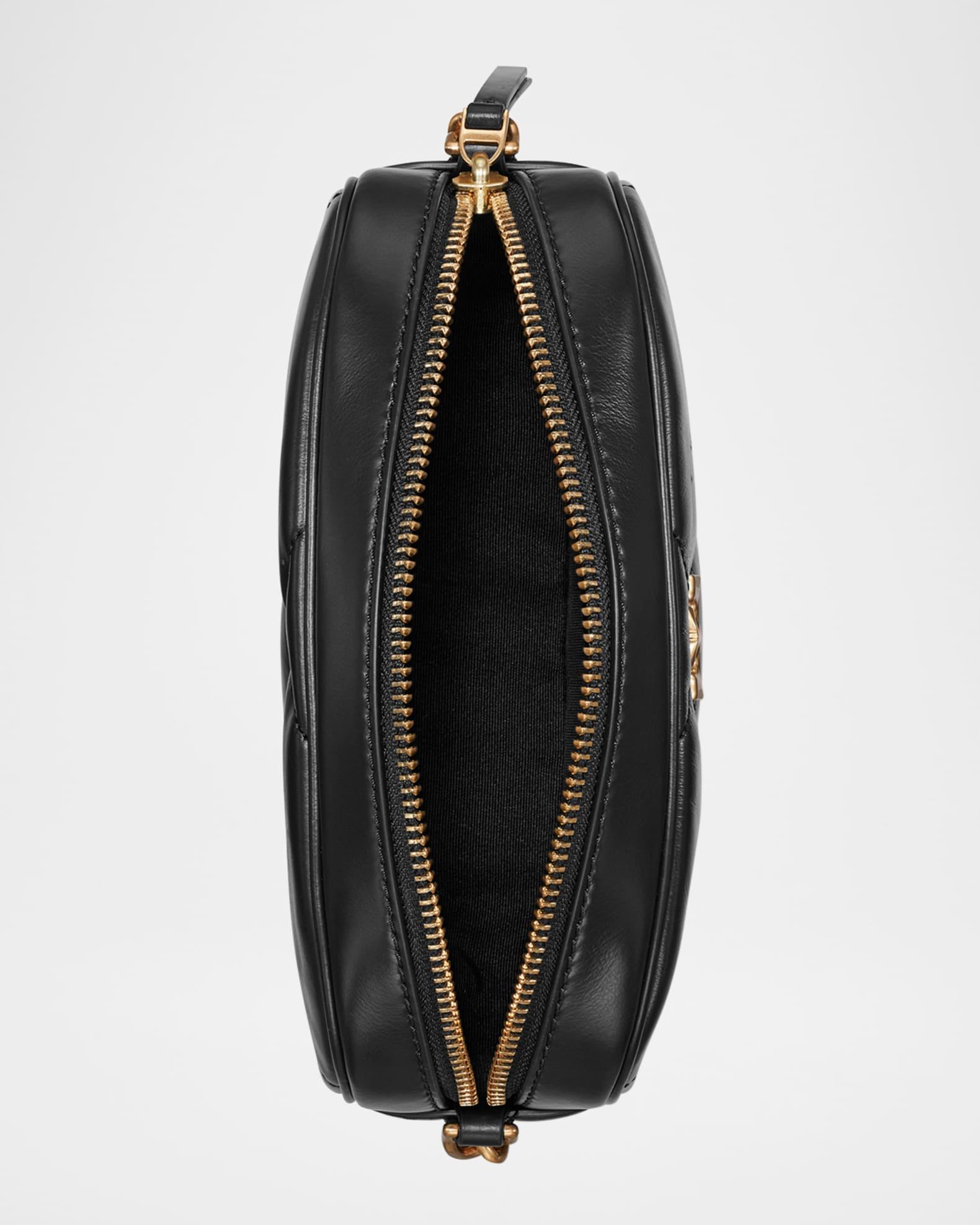 Kira Diamond-Quilted Leather Crossbody Bag Product Image