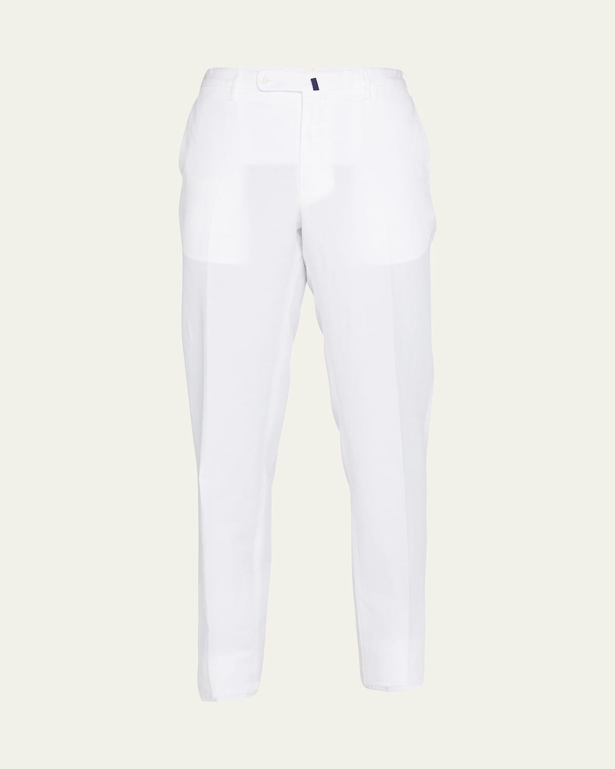 Mens Slim-Fit Chinolino Trousers Product Image