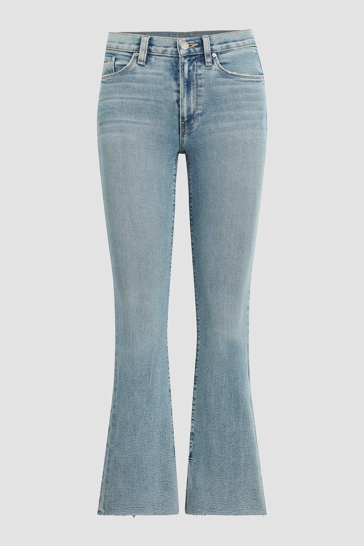 Barbara High-Rise Bootcut Petite Jean w/ Split Hem Female Product Image