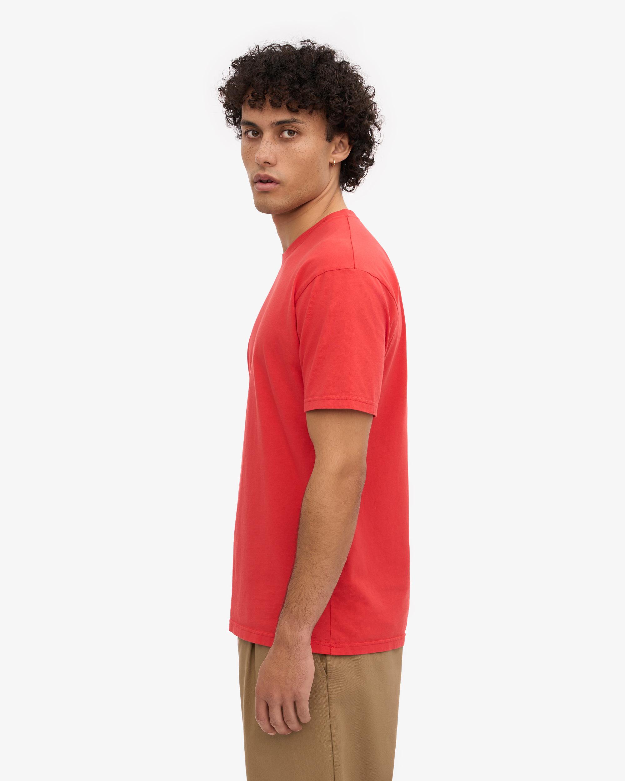 Classic Organic Tee - Red Tangerine Product Image