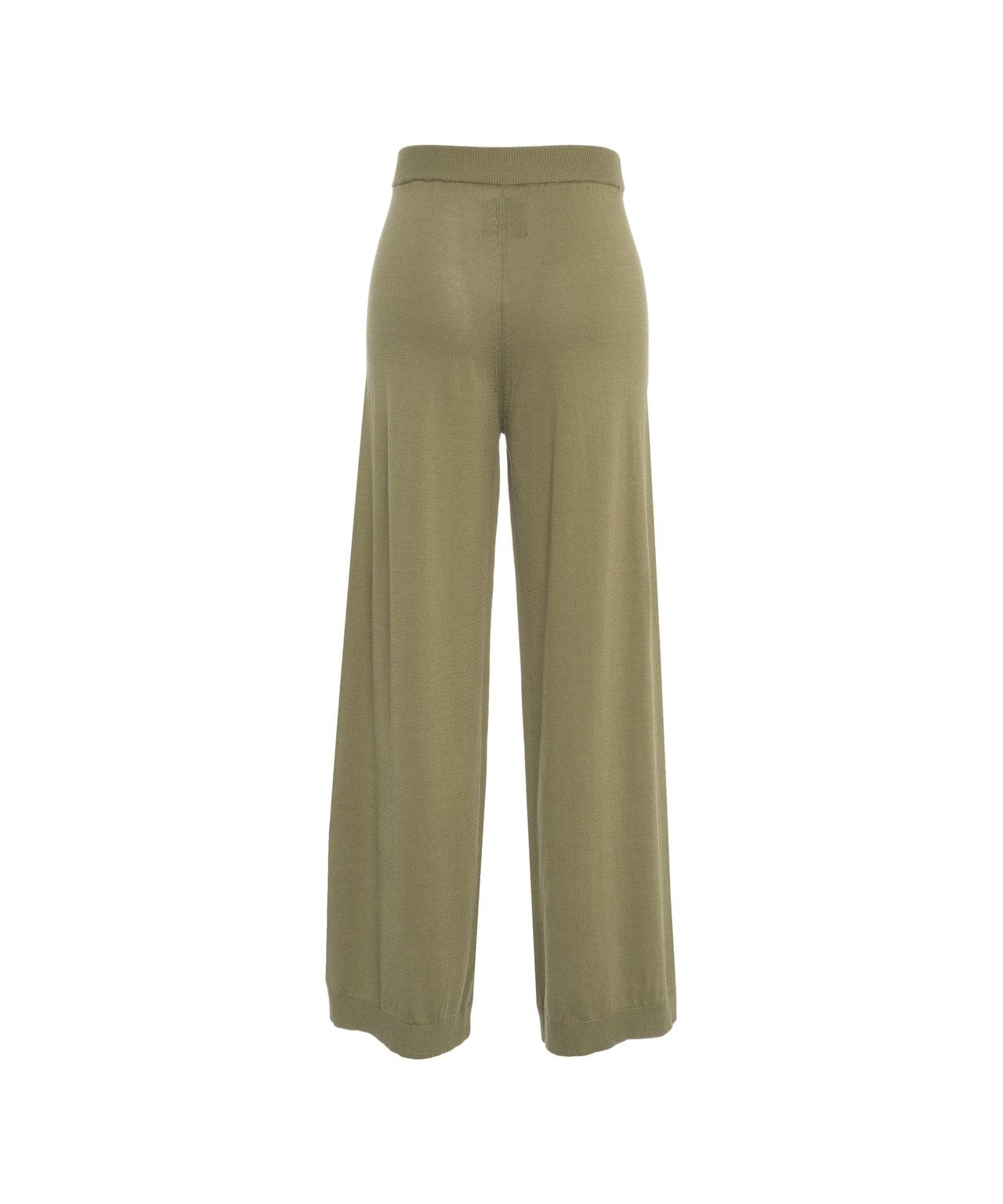 Wide leg knitted pants Product Image