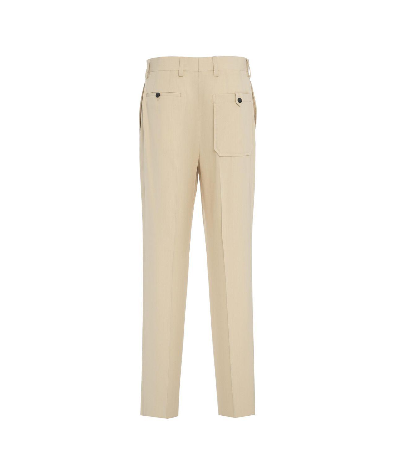 Loose fit pants in wool blend Product Image
