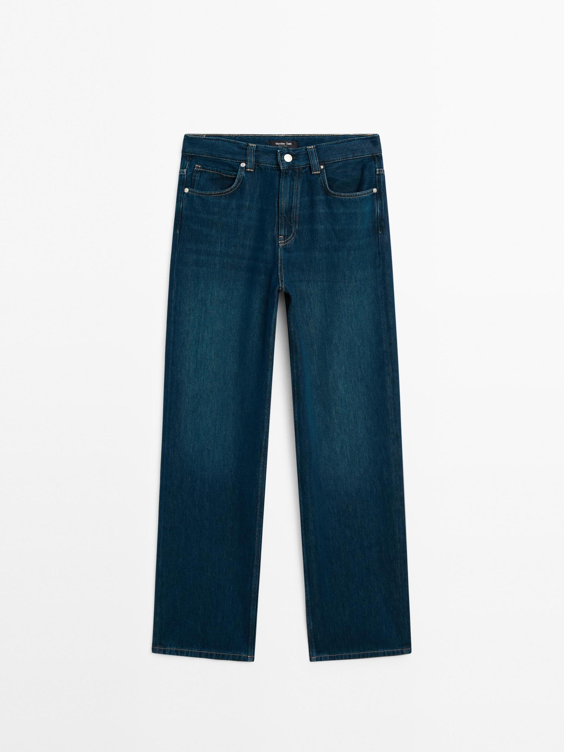 High-waist wide-leg jeans Product Image