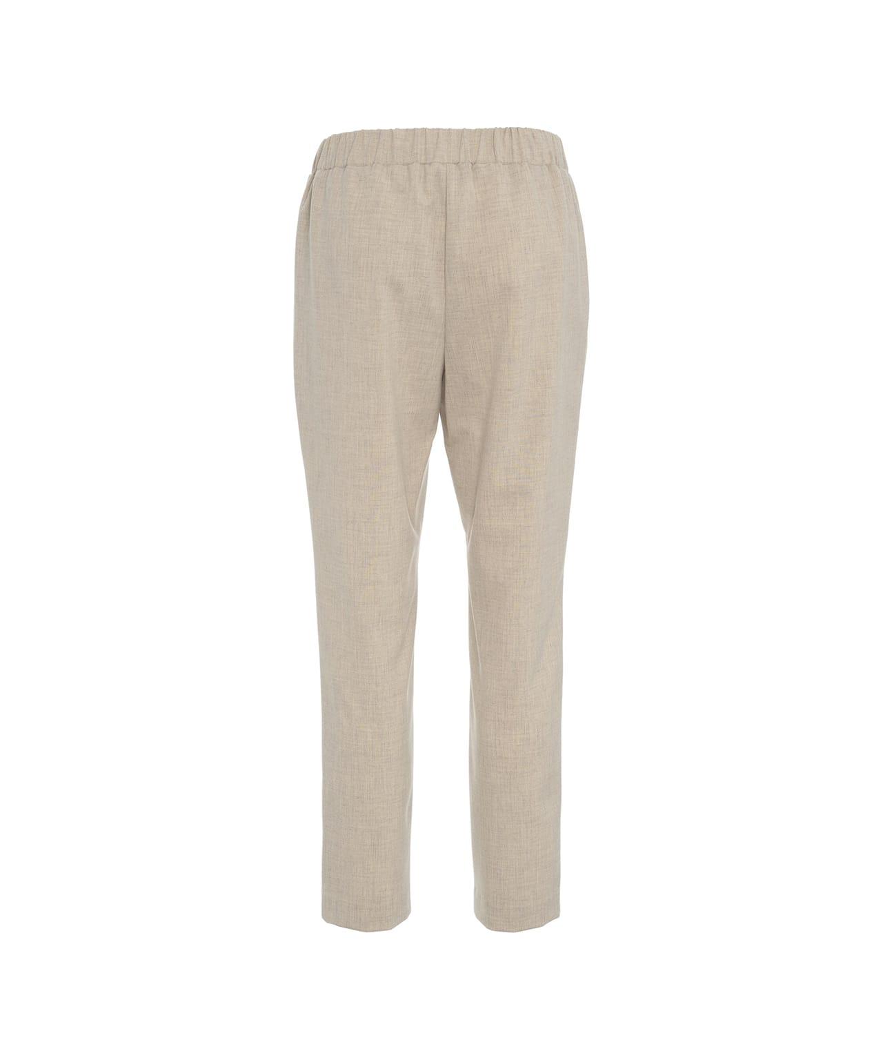 Chino pants with elastic waistband Product Image