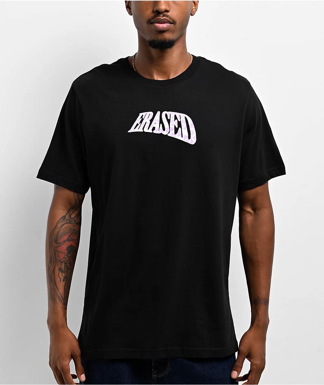 Erased Worldwide Syndicate Black T-Shirt Product Image