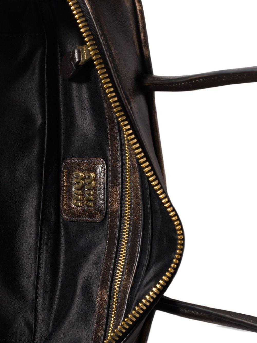 Beau logo-embossed tote bag Product Image