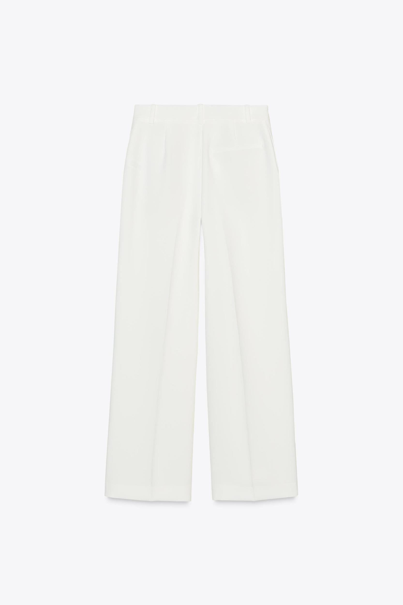 WIDE LEG PANTS WITH DARTS Product Image