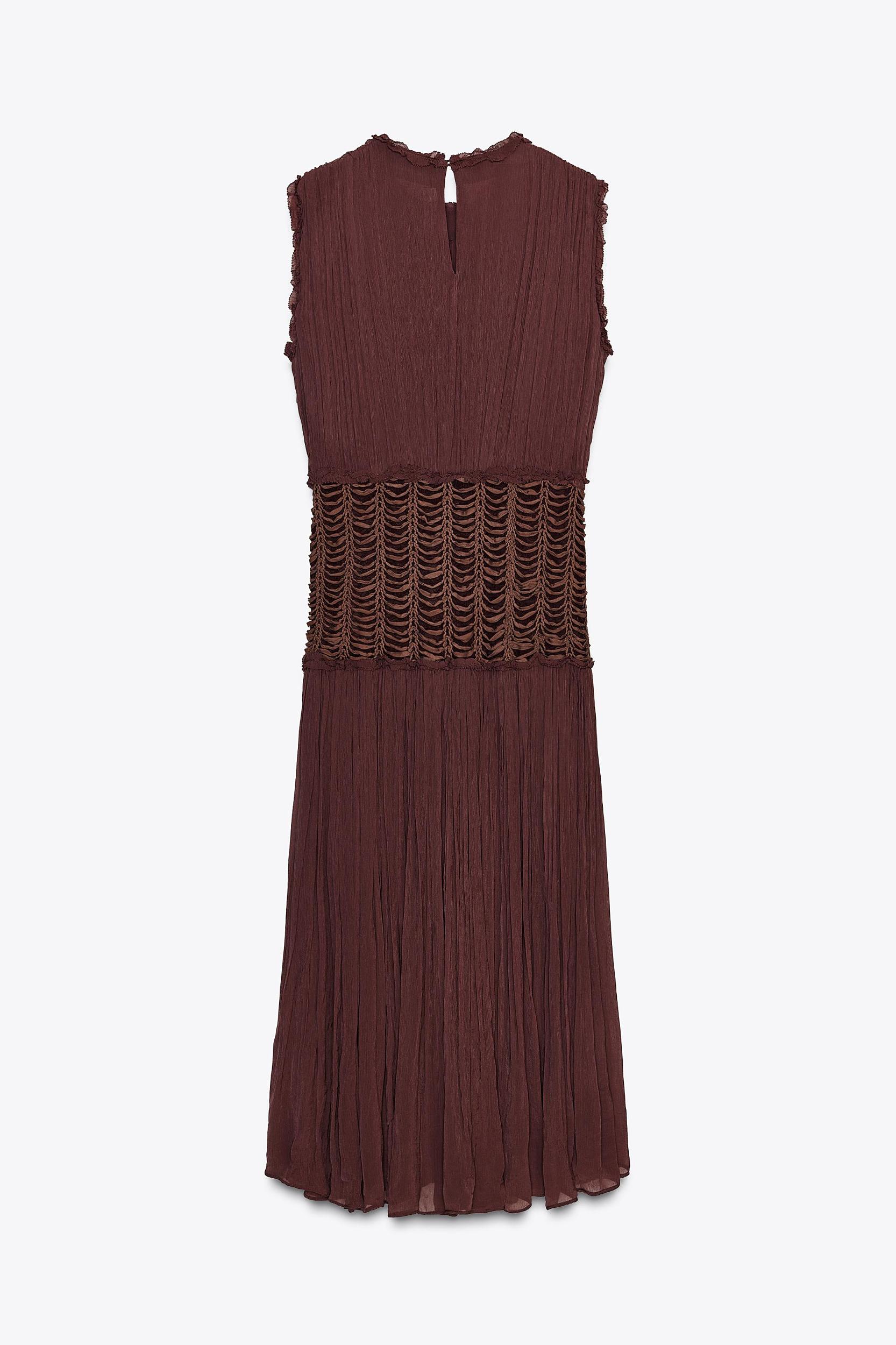 ZW COLLECTION EMBROIDERED WAIST DRESS Product Image